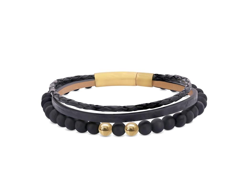دستبند‌های طراحی‌شده با سنگ‌ها | دستبند طلا مردانه دو گوی | خاص ترین و بهترین هدیه برای خانم ها چیست؟ 
